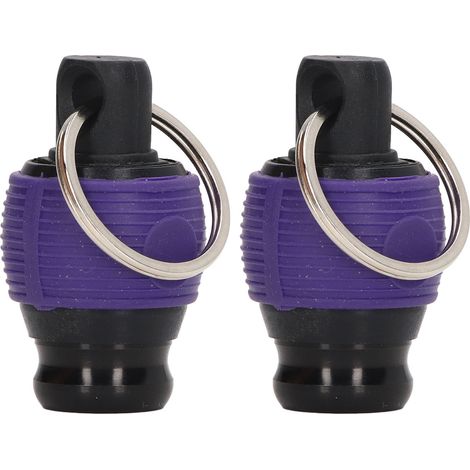 Lot de 2 porte-embouts de tournevis à fixation rapide et résistants à l'usure, pour outils de 6,35 mm (1/4 po) de diamètre, violet (1/5)