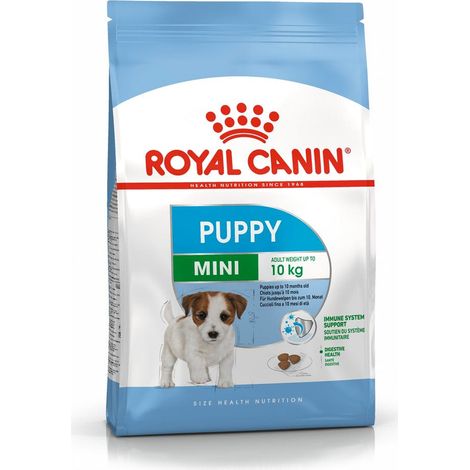 Royal Canin – Croquettes pour chiot mini junior 4 kg – Haute teneur énergétique – Protéines de qualité – Soutien immunitaire – Santé digestive