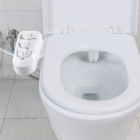 Accessoire pour siège de toilette Er (Température chaude, nettoyage à double buse, non électrique, pression réglable, lavage) (1/5)