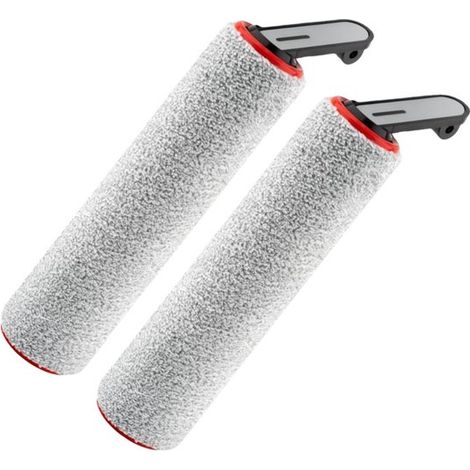 Cepillo principal - Paquete de 2 - Para aspiradora en seco y húmedo Dreame H14 - Juego de accesorios de cepillo giratorio - Cepillo multifuncional (1/4)