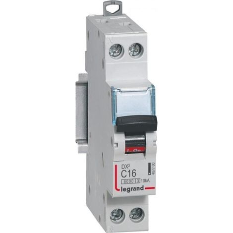 Legrand 407902 Legrand DX³-Leistungsschalter 6000 – 10 kA – 4P – 40 A – C-Kennlinie – Oberer Eingang/unterer Ausgang