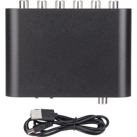 Décodeur Audio Numérique 5.1 SPDIF Coaxial vers 6 RCA pour Home Cinéma TV (1/5)