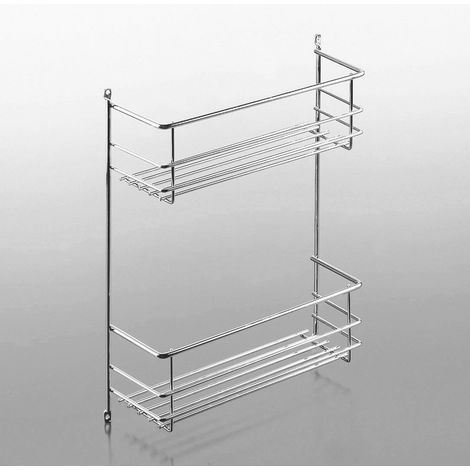 Kesseböhmer Putzmittelkorb II 323 x 102 x 380 mm, silbergrau