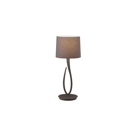 Lampe design, Lampe design LUA 1L BIG - Mantra Taupe en Metal, MANTRA (1/3)