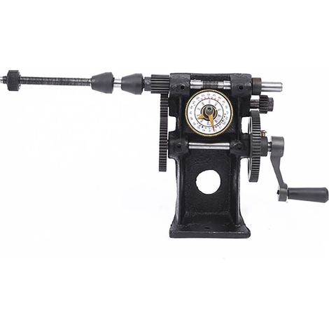 Mini-Gusseisenwickler mit manueller Steuerung, 2-stufiger Zeigerzähler für kleine Motor- und Transformatorwicklungen, flaches Design, präzises Zählen (1/5)