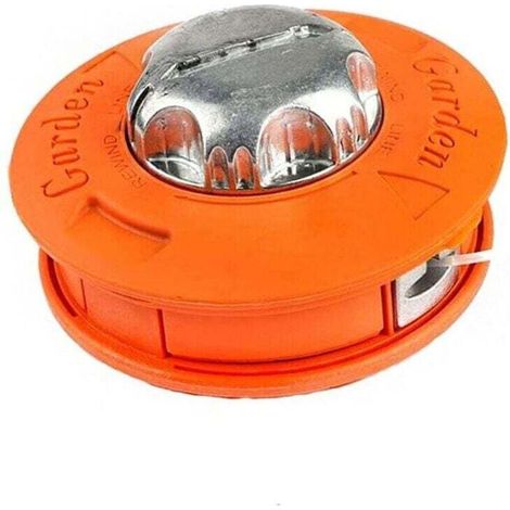 Universelle M10 x 1,25 Trimmerfadenspule mit 2,4 mm x 2 m Nylonfaden.
