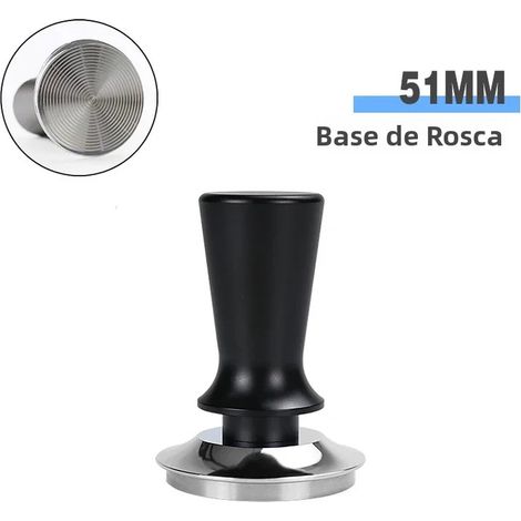 Tamper à café réglable 51MM 53MM 58MM calibré 30Lbs pour machines à expresso Delonghi et Breville, outils de barista (1/4)
