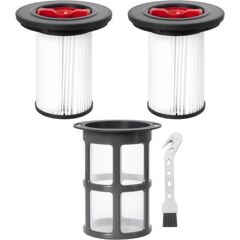 Filtre de rechange pour Bosch Unlimited Gen2 Series 8 Aspirateur, pour modèles 12036642, 12023349. 2 Filtre HEPA, 1 Pré-Filtre, 1 Brosse de nettoyage