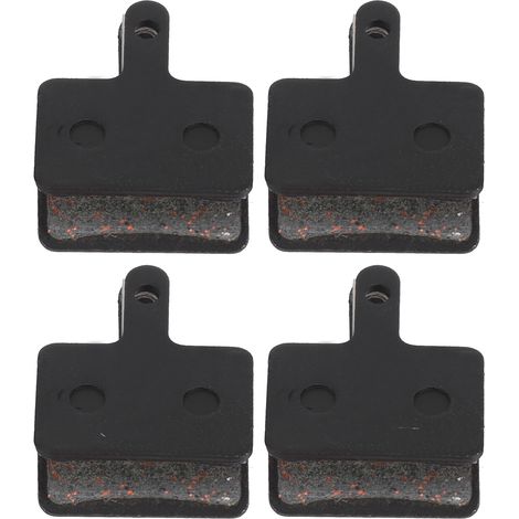 4 paires de plaquettes de frein à disque pour VTT, garnitures métalliques en résine avec goupille. (1/5)