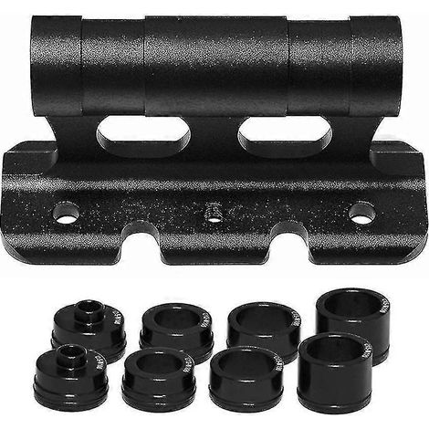 Supports de fourche à dégagement rapide pour axe traversant de vélo, blocs de fourche avant, supports de barres de toit pour voiture, compatibles avec les axes de 5x100 mm, 12x100 mm, 15x100 mm et 15x (1/5)
