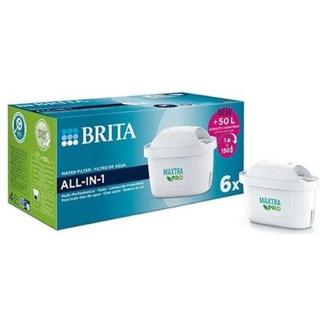 Filtro de agua Brita Maxtra Pro transparente pack 6