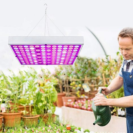 Ouylaf – Lampe LED horticole 45 W – Spectre complet pour semis, floraison, hydroponie – Cordon réglable – Kit de suspension inclus (1/5)