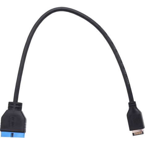USB 3.1 Frontpanel-Anschluss auf USB 3.0 20-Pin Motherboard-Anschluss-Verlängerungskabel 20 cm
