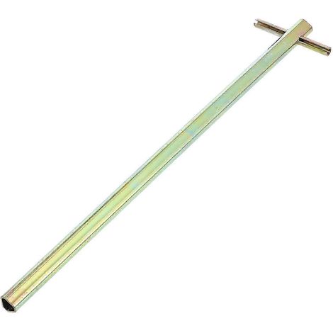 Clé triangulaire d'ascenseur, clé de porte d'ascenseur longue, clé triangulaire pour porte d'ascenseur de secours (1/3)