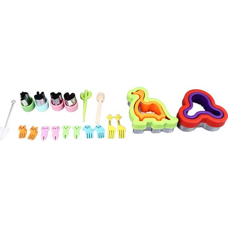 Ensemble emporte-pièce et scelleuse à sandwichs, machine à pain, crêpes et biscuits à faire soi-même pour enfants (garçons et filles), boîte à bento. (1/5)