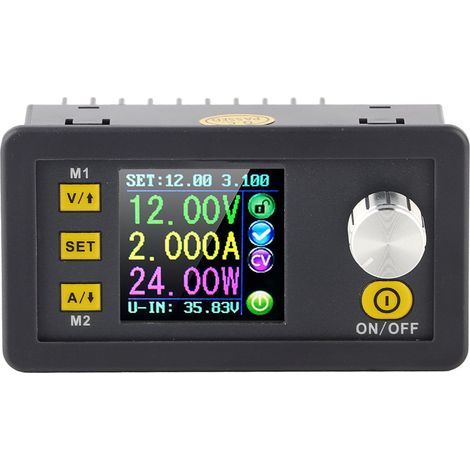 Programmierbares Abwärts-Schaltnetzteilmodul DPS3005 mit Farb-LCD-Display, Konstantspannung (1/5)
