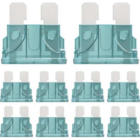50 Pieces 1A Medium Car Fuse 1Amp Standard Car Fuses for Auto Motorcycle Automobile Truck 1Amp Car Fuse (1/5)