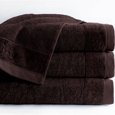 Vito Handtuch 30x50 Braun 550g 100% Baumwolle (1/5)