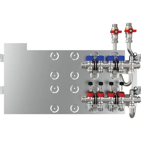 Vaillant Collecteur de sol pour 4 circuits pour stations d'habitation N, H, D, 8000014425