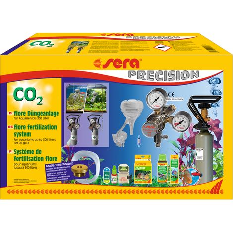 Sera Flore CO2 Komplettsystem für Aquarium 300 Liter