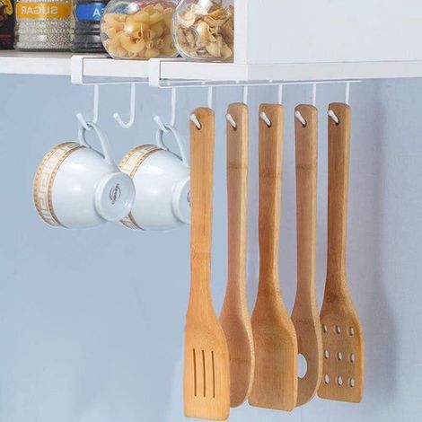 2 portabicchieri per tazze e bicchieri, vano portaoggetti sottopensile, portabicchieri, utensili da cucina, cravatte, cinture e sciarpe, mensola sospesa, supporto, vano portaoggetti sottopensile (1/5)