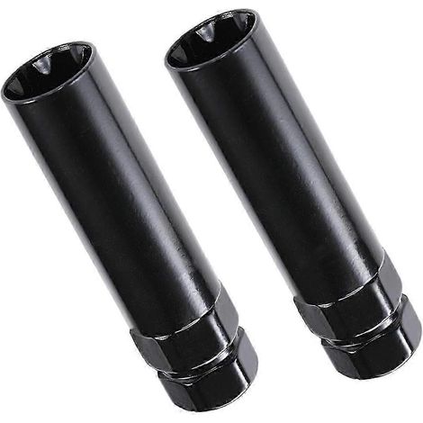Clé à douille à 7 cannelures pour écrous de roue Fuel Wheel, écrous de roue de rechange adaptables pour 14x1,5 et 14x2,0 (1/5)