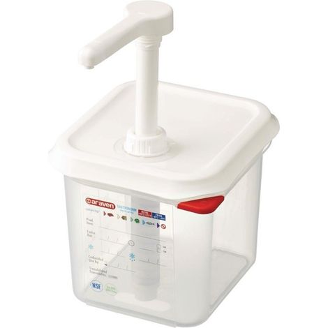 Distributeur de sauces avec pompe GN 1/6 - Stalgast (1/2)