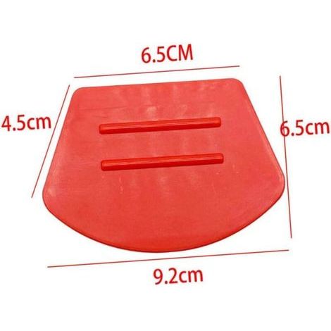 Spatule en plastique grattoir pour teinte de fenêtre de voiture, outils automobiles, applicateur de décalcomanie de voiture, Film de fenêtre de voiture 6 pièces (1/4)