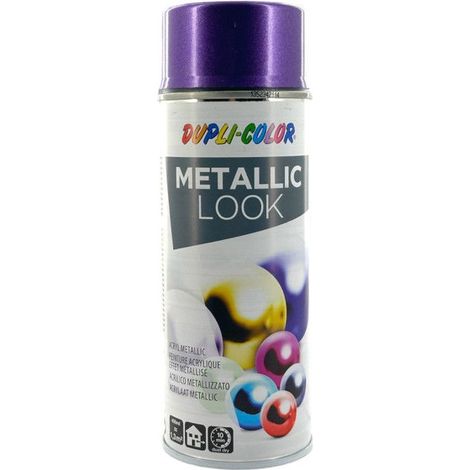 Bombe de peinture - Effet métallisé - Violet lilas - Tous supports - Dupli-color - 400ml
