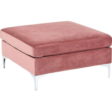 Ottoman EVJA Velvet Pink
