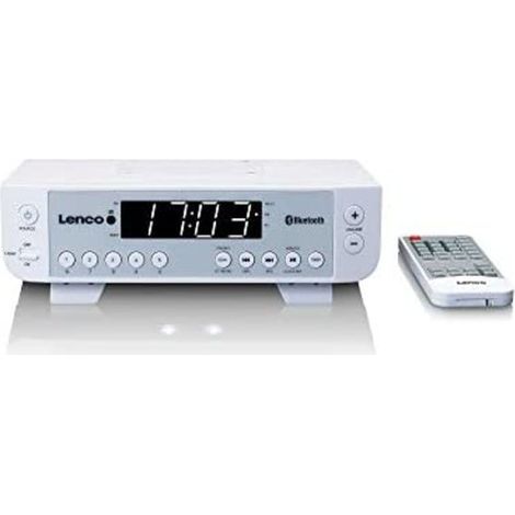 Lenco KCR-100 radio de cocina blanca Bluetooth FM (1/5)