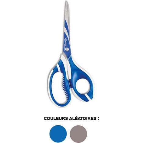 Ciseaux - Maped - Zenoa Fit - 180 mm - Ergonomiques - Lames en acier inoxydable