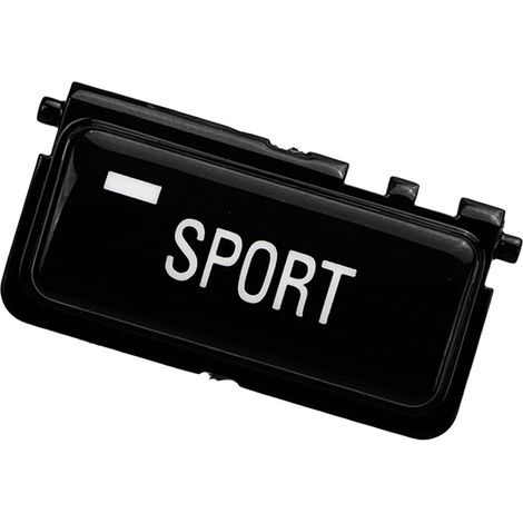 Sportmodus-Schalterknopf als Ersatzteil, kompatibel mit BMW M3 E46 (1998–2004), Schwarz (1/5)