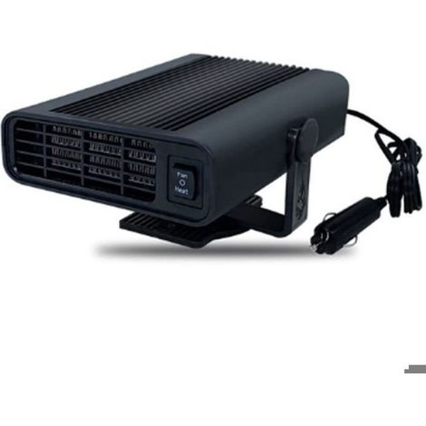 Chauffage de voiture portable 12 V/24 V, chauffage rotatif à 360°, 150 W, chauffage électrique(couleur : noir, taille : 12 V) (1/5)