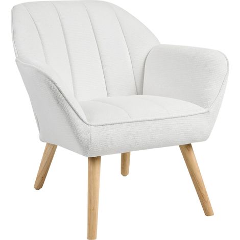 Sessel TORUD Stoff Weiß (1/5)