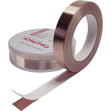 Cellpack Premio 2281 cinta adhesiva de cobre 33m x 12mm