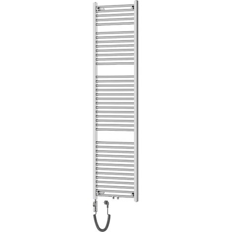Mexen Mars radiador eléctrico 1800 x 500 mm, 600 W, cromo - W110-1800-500-2600-01 (1/5)