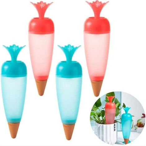Kit d'arrosage automatique pour plantes, 4 pièces, 200 ml, idéal pour les fêtes (1/5)