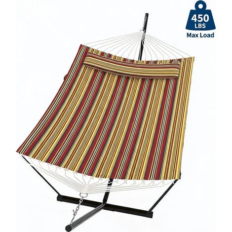 Hamac double robuste pour 2 personnes (1/5)