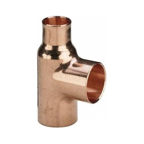 Viega Conector de latón estándar 42mm soldable para cobre