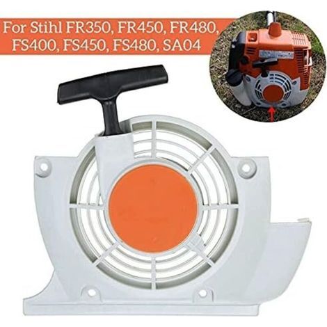 Lanceur de rechange pour débroussailleuse Stihl FR350 FR450 FR480 FS400 FS450 SA04 (1/3)