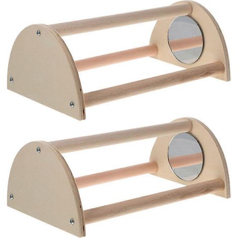 Perchoirs pour poules et poussins : barres de repos pour poules et poussins, usage intérieur et extérieur - Perchoirs en bois pour poulailler favorisant les interactions sociales (1/5)