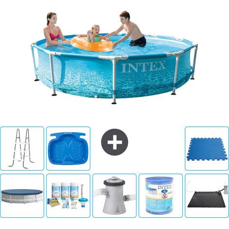 Intex Piscine Tubulaire Ronde - 305x76 cm - 9-pièces  S31318 (1/5)