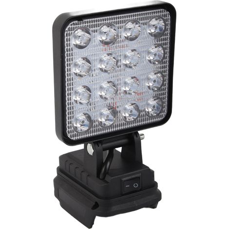 Lampe d'éclairage extérieur sans fil à batterie lithium-ion, lampe de camping multifonctionnelle et portable, lampe de chantier compatible avec les modèles BL1830, BL1840, BL1850 et BL1860. (1/5)