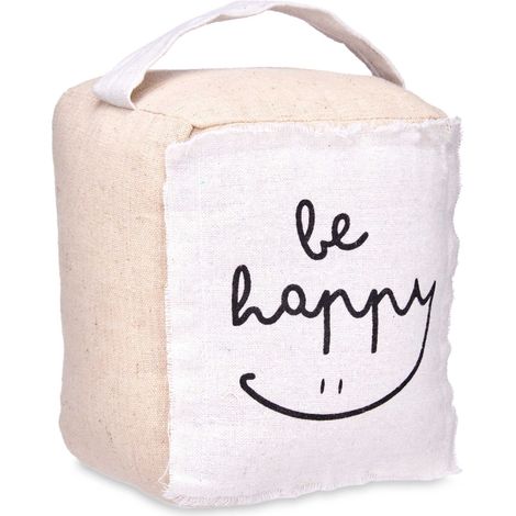 Stoppeur de porte BE HAPPY, 14,5 x 16 x 19 cm (1/2)