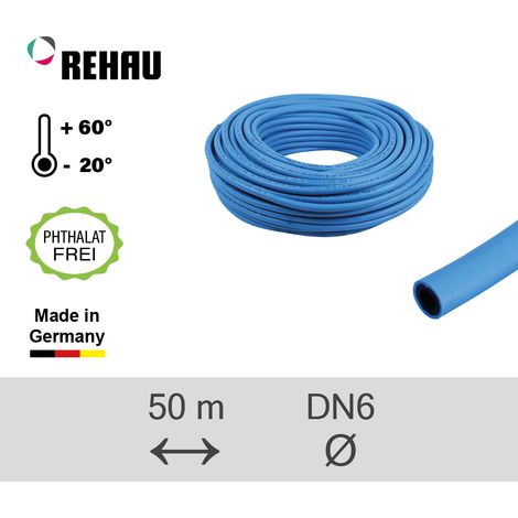 Gewebeschlauch Blau 50 m DN 19 TÜV-geprüft "Raufilam slidetec soft" (1/4)