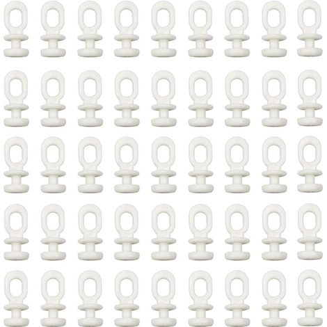 100 Rouleaux, Plastique, Blancs, Pour Rails, Fenêtre, Porte, Douche