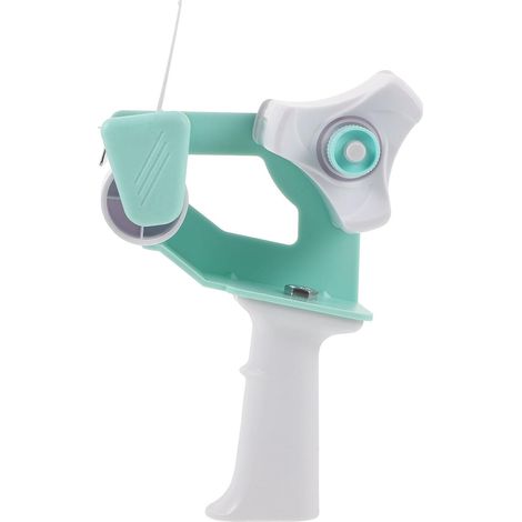 CCYKXA Portable Manual Tape Dispenser for Packaging and Sealing Cartons, Lightweight Light Green Tape Cutter, Compact Multifunctional Tool for Dispensing and Cutting Tape (1/5)