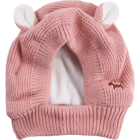 Leise Hundeohren Ohrenschützer Hundegeräuschdämmung Gestrickte Hundemützen Haustierohren Warme Hundeohrenschützer Wintermützen Hundeschlauchschals Kaninchenkleidung Mittelgroße bis große Hunde Katzen (1/5)