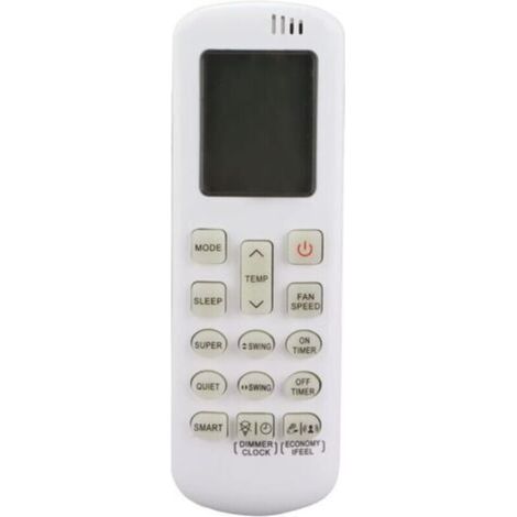 Télécommande de Climatiseur pour Hisense, Télécommande Universelle de Contrôle A/C pour Climatiseur Hisense DG11R2-01, Remplacement de Air Conditioner Télécommande (1/4)